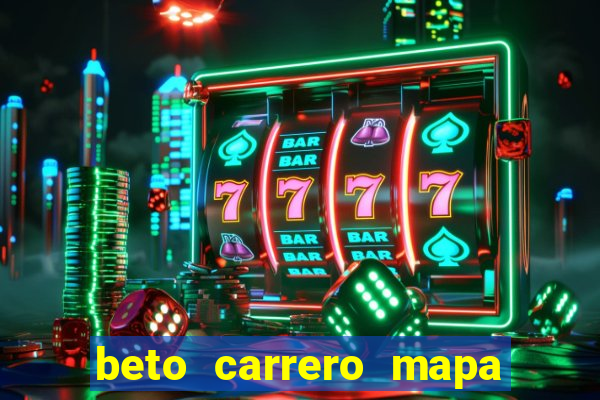 beto carrero mapa do parque
